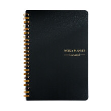 Agenda semanal A5, cuaderno de tapa dura, 52 páginas