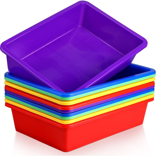 Platte opbergbak/organizer (A4-formaat) - 10 stuks