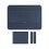 Housse pour ordinateur portable en cuir PU 13-14 pouces avec support 1