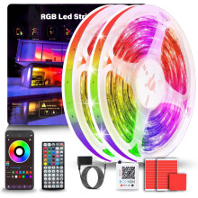 LED pásky s měnící se barvou 200 stop (2100 stop) s