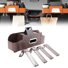 Auto-achterbank organizer met bekerhouder en tissues