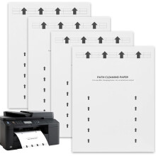 Drucker-Reinigungstücher 15er-Pack 8,5 X 11 Zoll, Langlebig und Leicht zu Reinigen, für Tintenstrahldrucker, Kopierer, Faxgeräte, Scanner