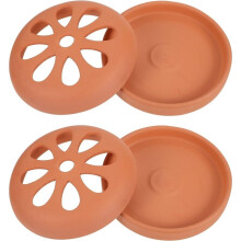 Supporto per 2 Pezzi di Spirali Antizanzare In Ceramica, Supporto per Repellenti per Zanzare, Adatto per Uso Interno Ed Esterno, Ideale per Patii