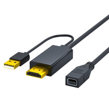 4K HDTV til Mini DisplayPort-konverterkabel med USB