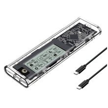 M.2 NVME Protokoll SSD-Gehäuse Intelligente Digitale Gesundheitsüberwachung Typ-C USB3.2 Festplattgehäuse
