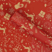 Papier cadeau de Noël 50,8 cm x 71,1 cm