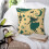 Housse de coussin décorative sorcière d'Halloween rustique 45 x 45 cm 5