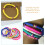 Ensemble de bracelets pour adolescentes en pâte polymère colorée (5 pièces) 8
