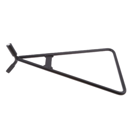 Suporte lateral triangular para quadriciclo/motocross, em aço, 1 peça.