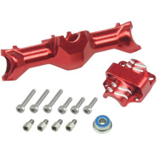 SCX30 Aluminum Rear Axle Gear Box Skid LinkUpgrade Set for 1/30 Axial SCX30 RC Cars Upgrade Parts