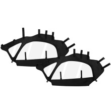 1 Pair Cab Side Windows Set Soft Cab Doors Cover Kit for 2017-2025 Can Am Maverick X3 2-Seater Models