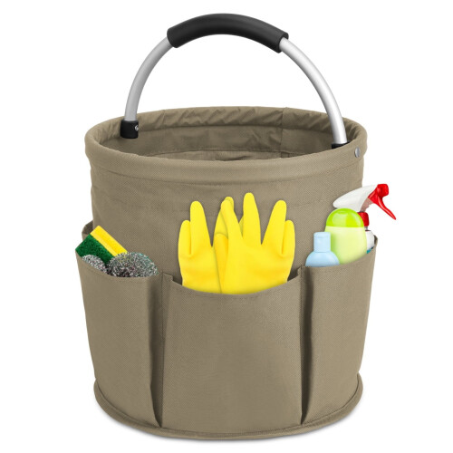 Panier de nettoyage pliable et étanche 17L