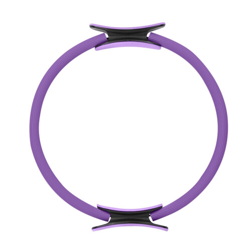 Argola de Pilates em TPE de 15 polegadas com dupla textura e aderência de 1,1 lb (aproximadamente 500g).
