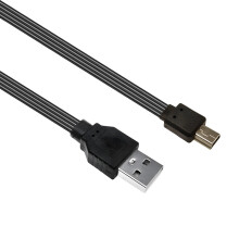 USB 2.0-kabel for hurtiglading og datasynkronisering 1 m