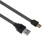 USB 2.0-kabel for hurtiglading og datasynkronisering 1 m 1
