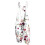 Women's Overalls Pink L Wide-Leg Adjustable Backless 2