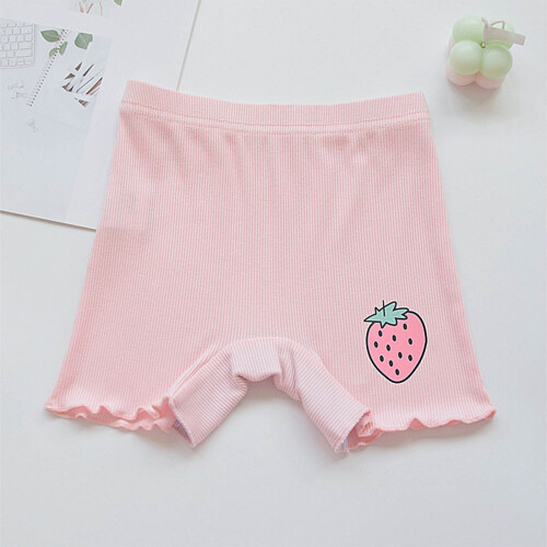Sommer shorts med elastisk midje for jenter, rosa, 2 år 1