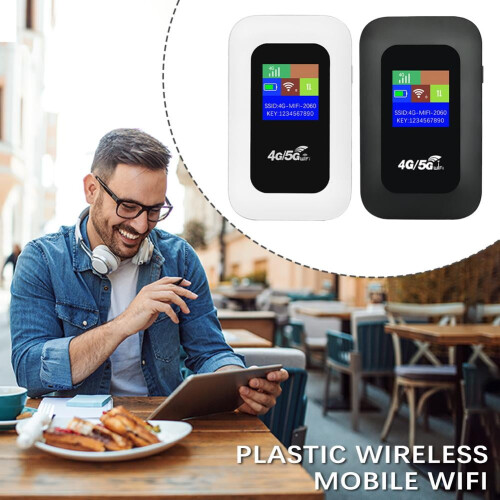 Draagbare wifi-hotspot voor op reis (2100 mAh) 2