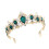 Unbranded bridal crown for adults with sparkly side comb 1