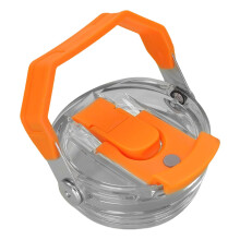 Couvercle anti-fuite en plastique remplaçable et robuste avec poignée pour gobelets de voyage de 890 ml (30 oz).
