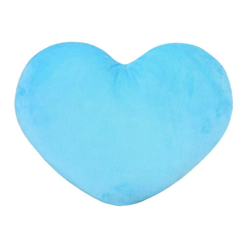 Coussin en forme de cœur, moelleux et affectueux (1 pièce)