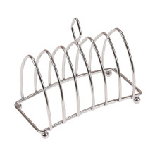 Grille-pain en acier inoxydable 6 tranches avec poignée