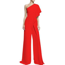 Damen-Jumpsuit mit einem Träger für Abendveranstaltungen, plus