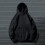 Oversized Damen-Hoodie, einfarbig, mit Tasche 4