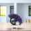 Árvore Bonsai Artificial Roxa em PP Decorativa em Vaso (1 Conjunto) 5