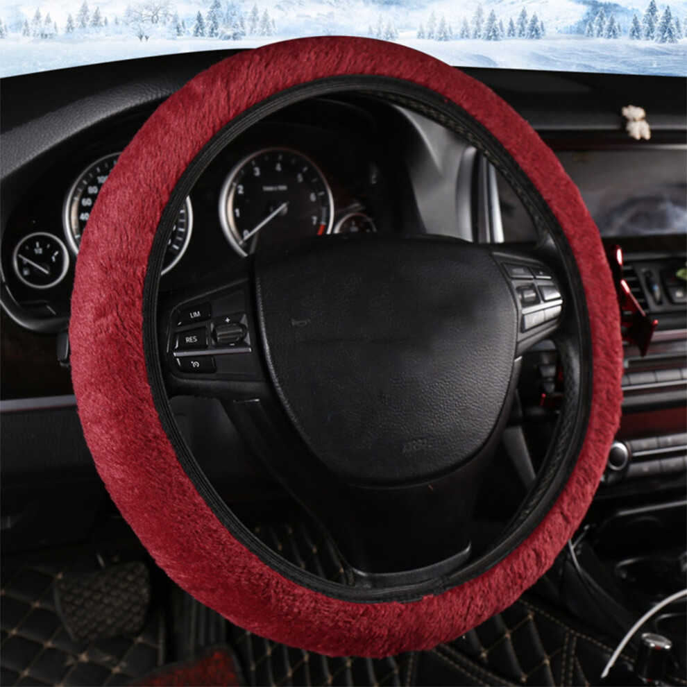 Steering Wheel Cover Elastic Stretch Soft Non-Slip 14-15 9065194858951