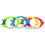 Bouée de natation en ABS, lot de 4 3