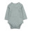 Unisex Babybody, einfarbig, Strampler, 0-24 Monate 1