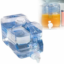 Carafe distributeur d'eau étanche de 7,5 L avec bec verseur