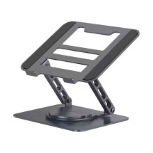 Laptopständer, verstellbar, 360 drehbar, zusammenklappbar