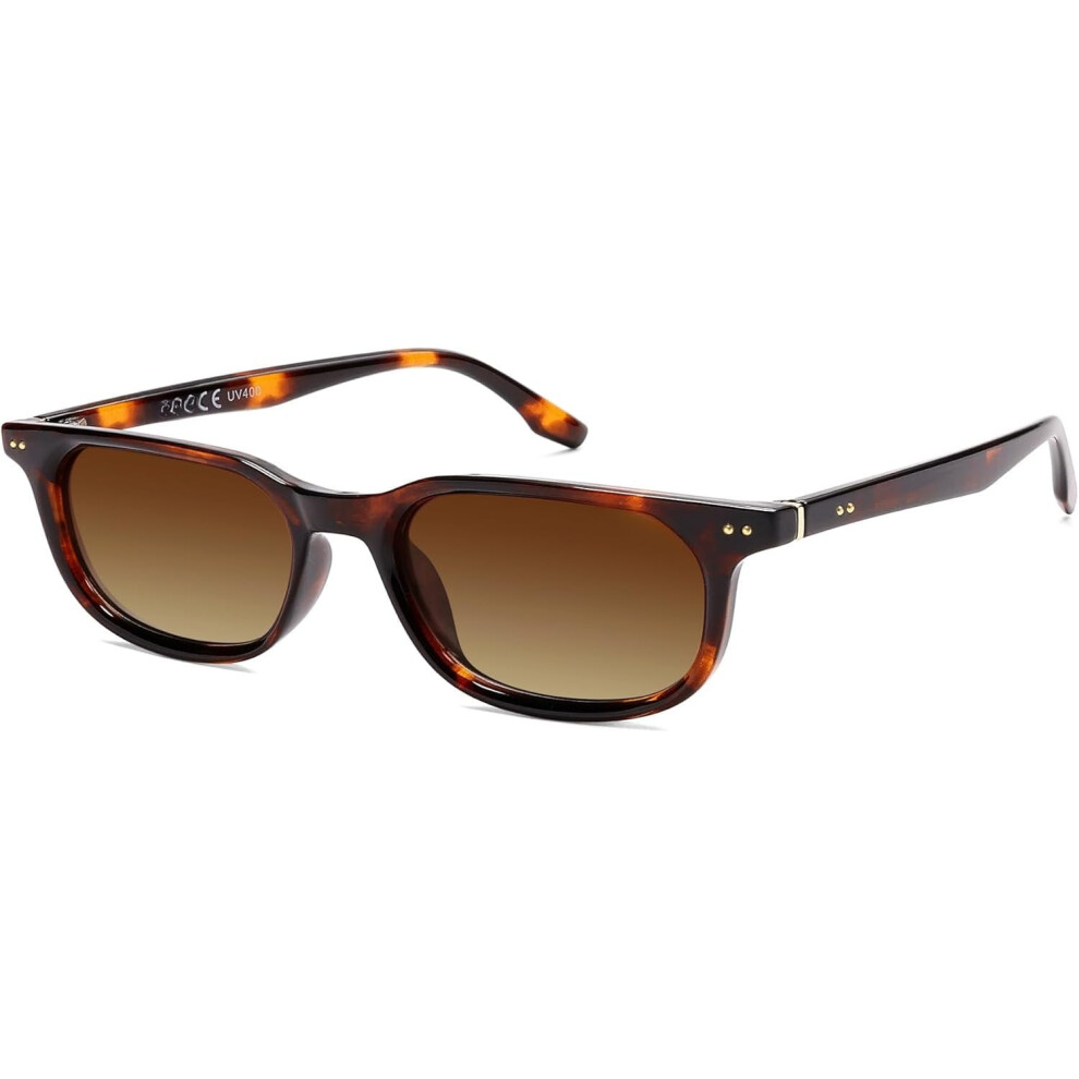 Retro Square Sunglasses UV Protection 1 Pair