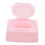 Caixa para lenços umedecidos de bebê rosa, 13,1 x 10,2 x 4,7 cm 6