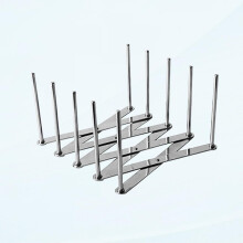 Support de couvercle de casserole ajustable, organisateur de placard de cuisine