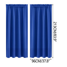 Rideaux isolants thermiques en soie scandinave 84 x 38 pouces (2)