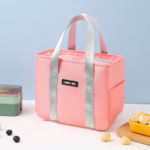 Isolierte Lunchtasche, tragbare Essenstasche, 1er-Pack, 9 x 7,9 x 5,5 cm