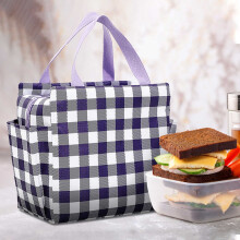 Isolierte, auslaufsichere Lunchtasche, wiederverwendbare Tragetasche, 1er-Pack