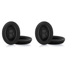 4X Replacement Earpads for QC35 QC35 II Headphones Repair Parts Black