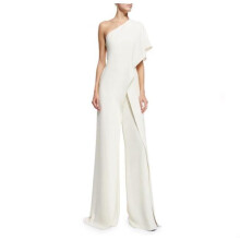 Jumpsuit met één schouder voor dames, geschikt voor avondfeestjes en in grote maten.