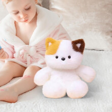 Calico Cat and Lamb Plush Toys for Kids 2-Pack