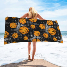 Y2K strandhanddoek voor kinderen, zandvrij, sneldrogend, 75x150cm