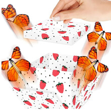 Caja de regalo "Explosión de Mariposas" con 17 mariposas voladoras.