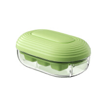 Mini isterningbakke med opbevaringsspand grøn 136,55,2 cm