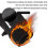 Running Gloves for Men Winter Warm Full-Finger Touchscreen 7