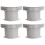 Bed Sheet Grippers Type B Set of 4 1