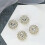Μεταλλικά Κουμπιά Ηλίανθου με Επίπεδη Επιφάνεια 14 χιλ. 50 τεμάχια 1