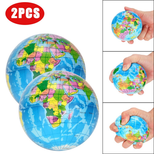 Mapa světa na odbourání stresu Palm Earth2 ks